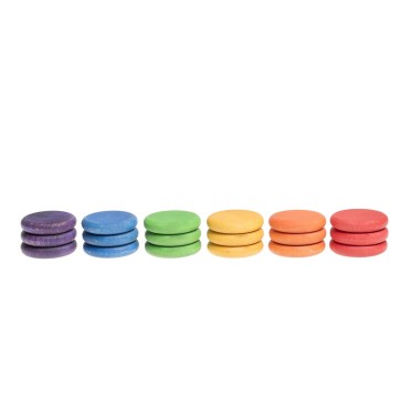 18 Monedas (6 colores) Grapat