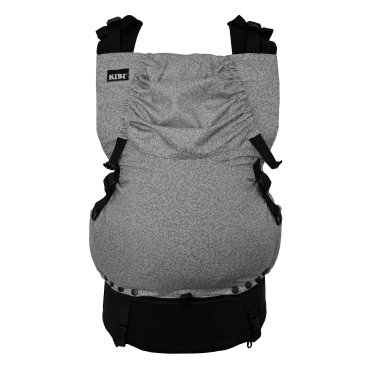 Mochila Evolutiva Kibi In Grey Leaves