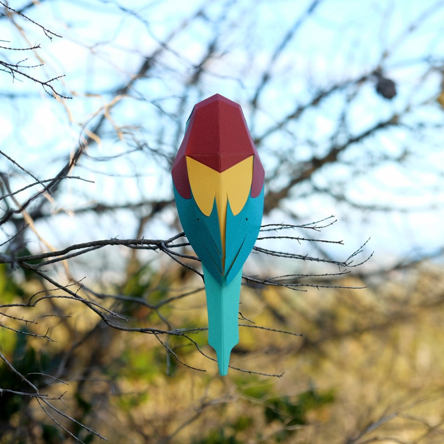 Abejaruco Origami (Plego Paper)