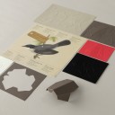 Curruca Cabecinegra Origami (Plego Paper)