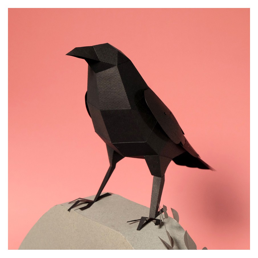 Cuervo Origami (Plego Paper)