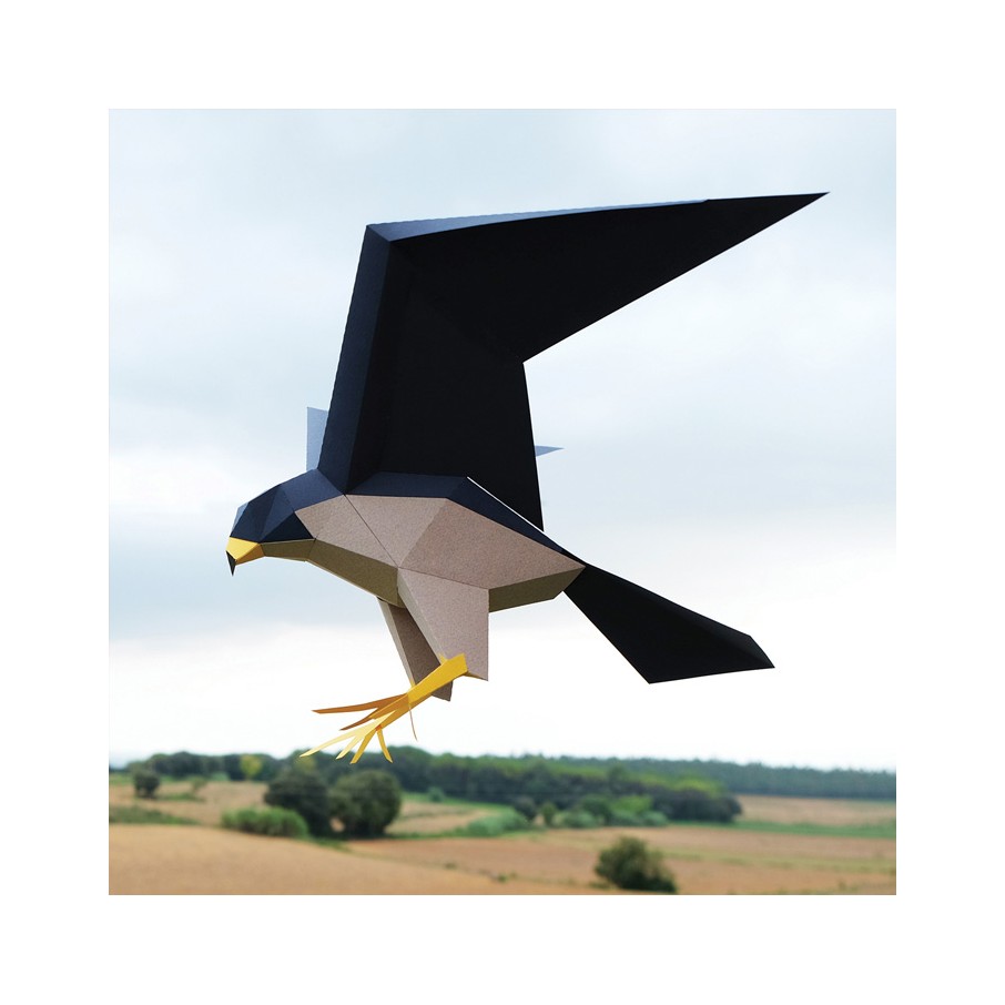 Halcón Peregrino Origami (Plego Paper)