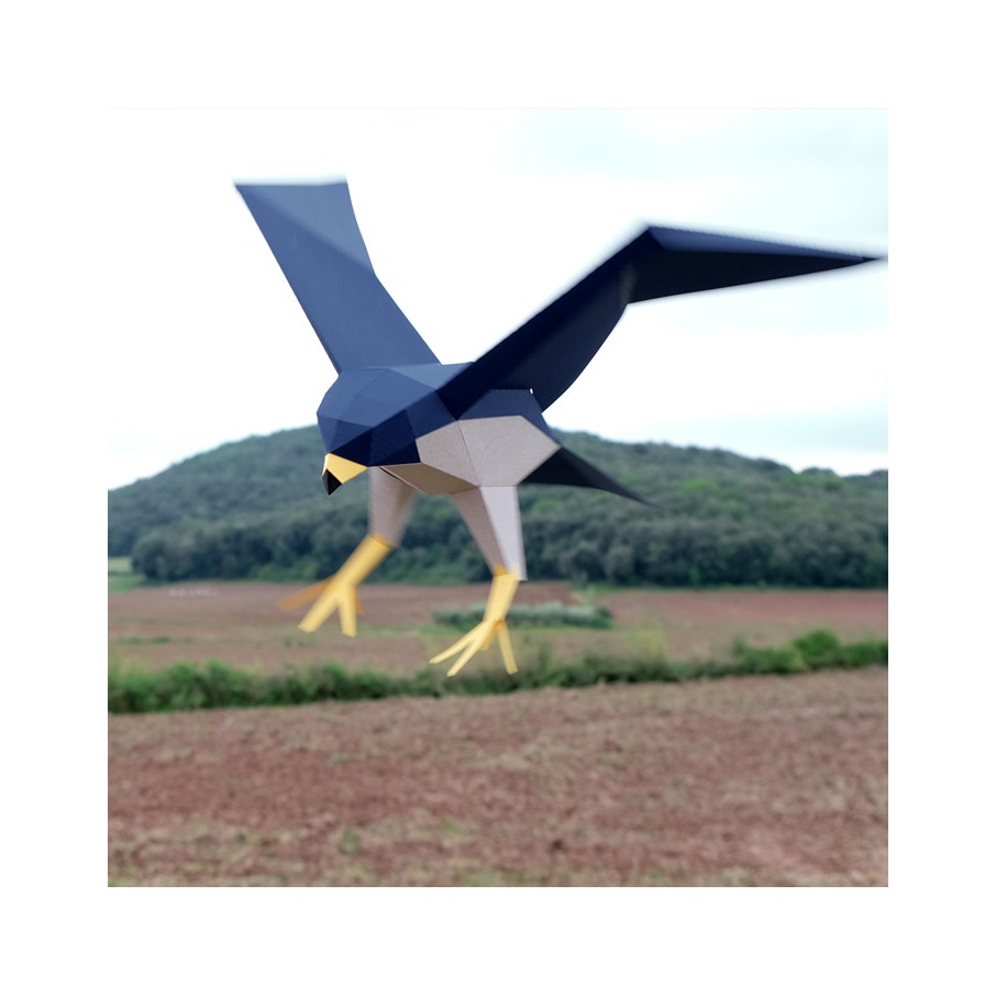 Halcón Peregrino Origami (Plego Paper)