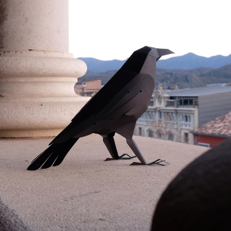 Cuervo Origami (Plego Paper)