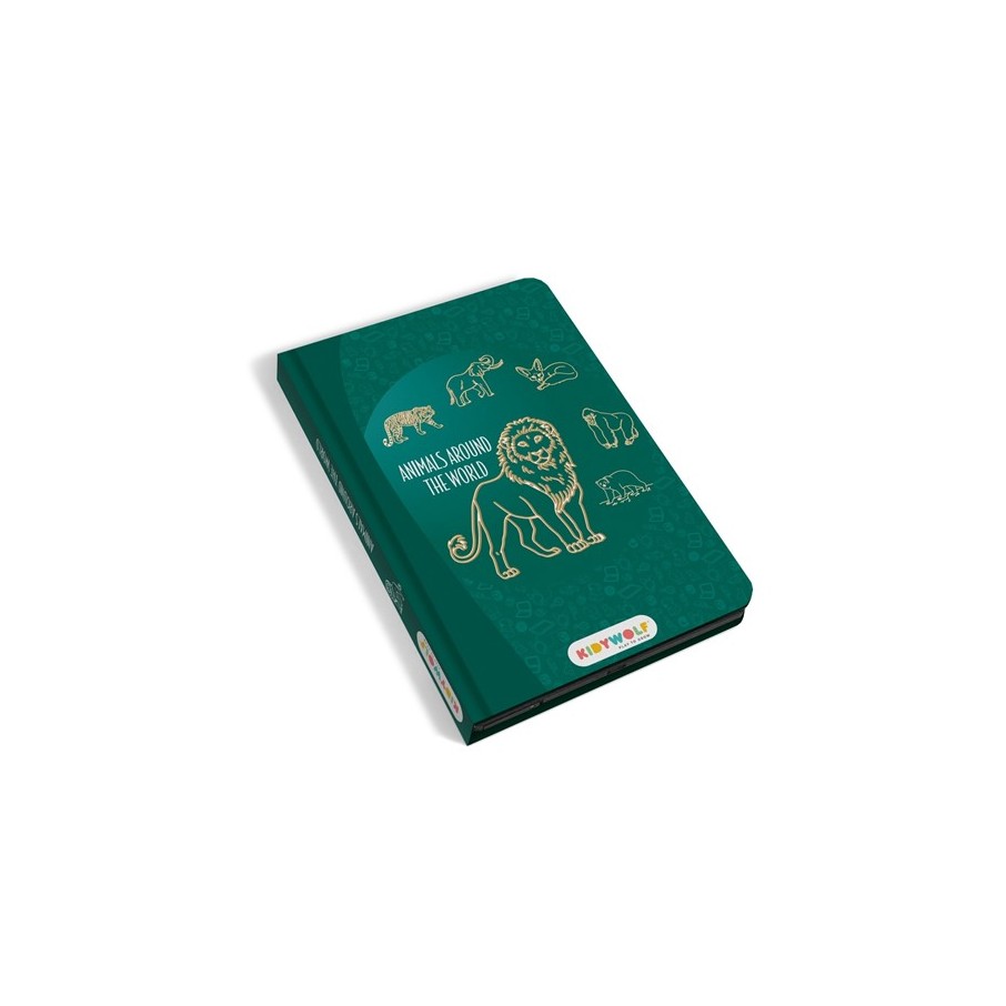 Tableta de dibujo Kidydraw Mini (Animales del mundo)