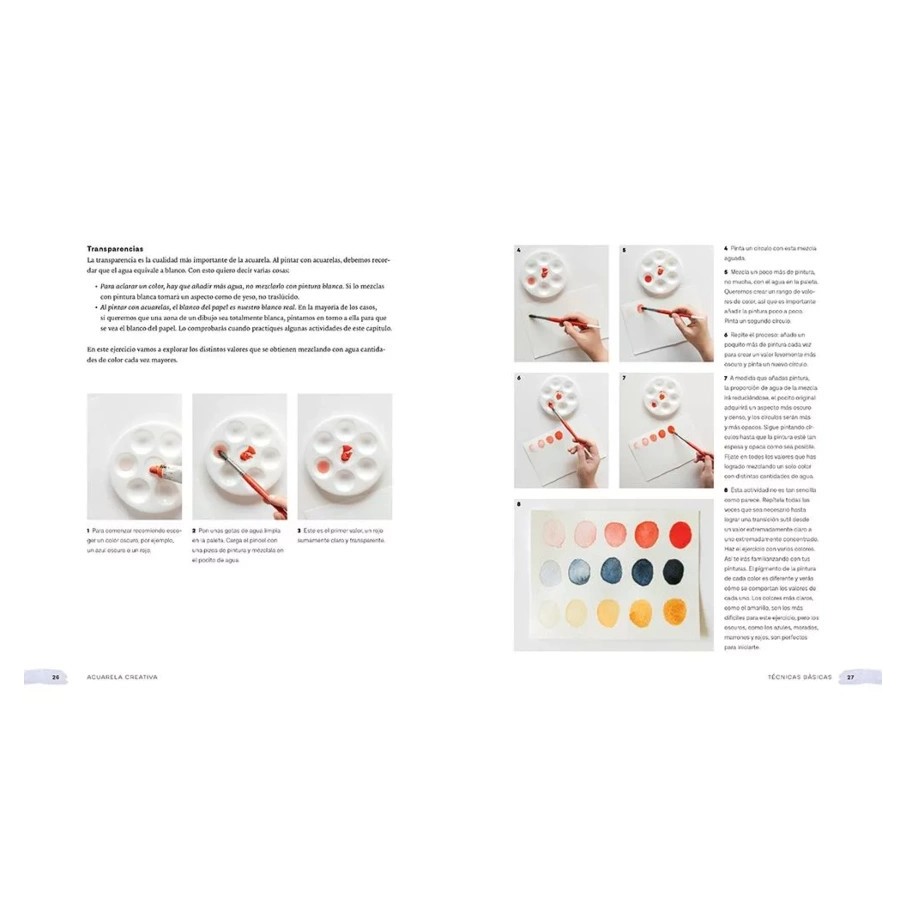 Acuarela creativa paso a paso para principiantes - Ana Victoria Calderón