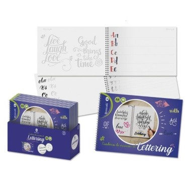Cuaderno de lettering A4 32 hojas