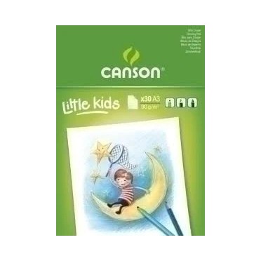 Bloc A3 Little Kids X30 90gr (Canson)