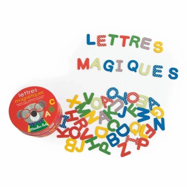 Letras magnéticas de cartón (Moulin Roty) 2