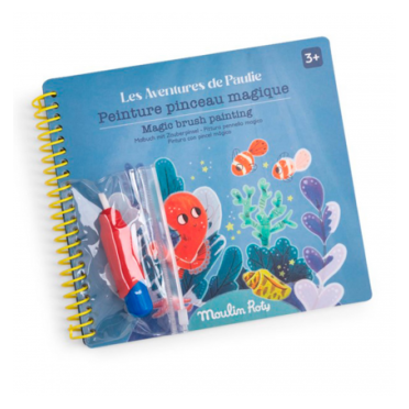 Pintura pincel mágico Aventuras de Paulie (Moulin Roty)