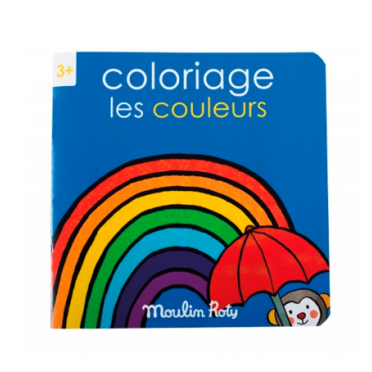 Cuaderno para pintar Popipop los colores (Moulin Roty)
