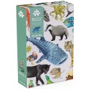 Puzzle Animales del mundo (Moulin Roty)