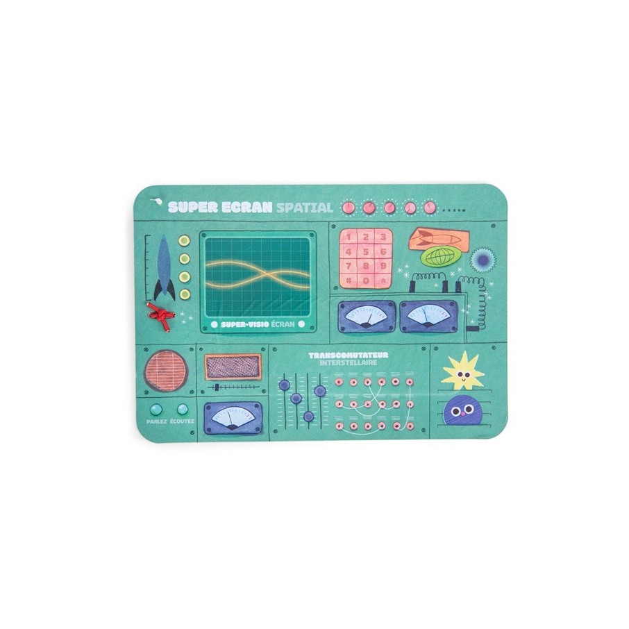 Pizarra magnética Pequeñas maravillas (Moulin Roty)