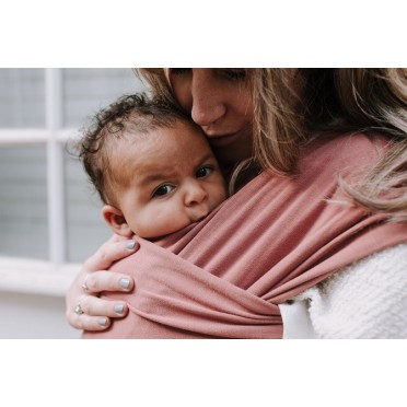 Fular elástico Boba Wrap (Dusty pink) 2