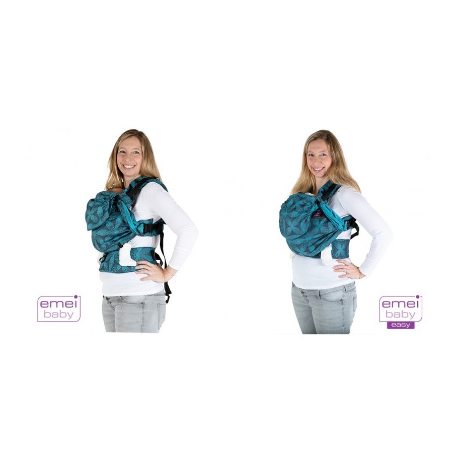 Mochila evolutiva Emeibaby Easy (Cyclamen dark)