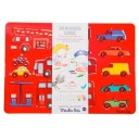 Plantillas para dibujar vehículos (Moulin Roty)