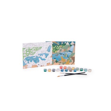 Pintar por números el explorador (Moulin Roty) 2