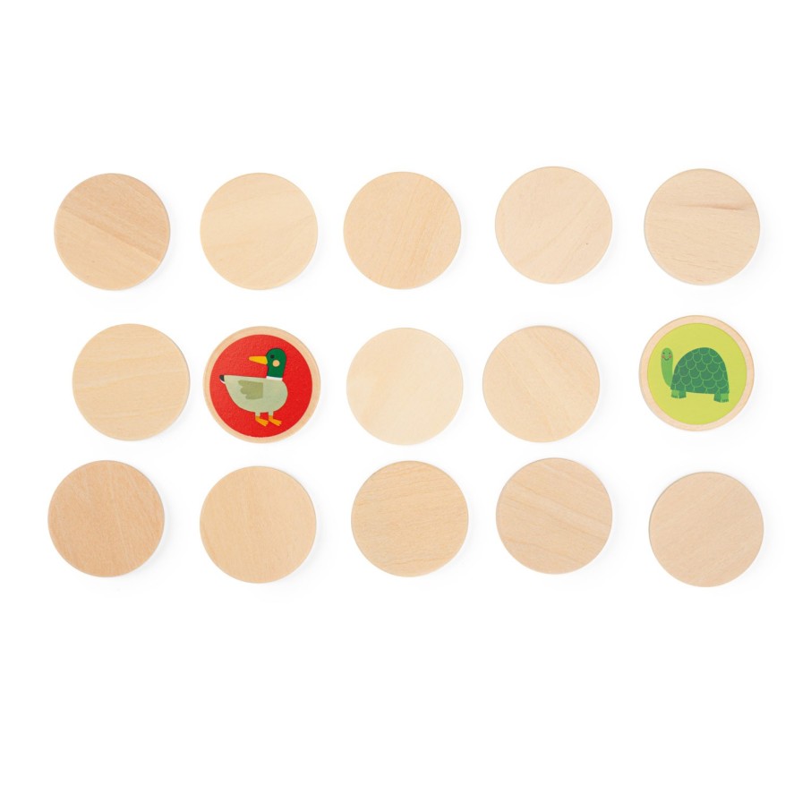 Memory de madera le jardin (Moulin Roty)