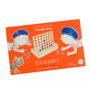 4 en raya de madera (Moulin Roty) 2