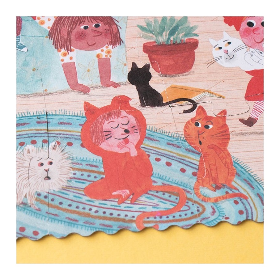 Cats and dogs puzzle (Londji)