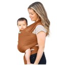 Fular semielástico Moby wrap evolution bambú (caramel)