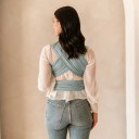 Fular semielástico Moby wrap evolution bambú (sea glass)