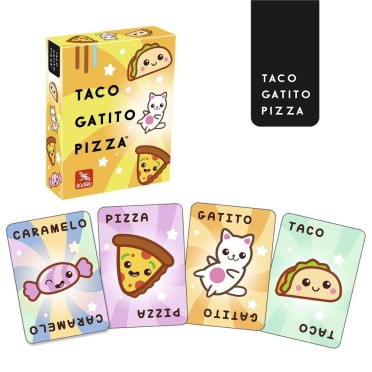 Taco, gatito, pizza (Lúdilo)