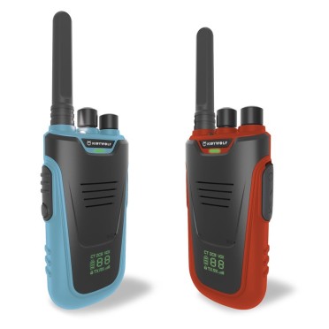Walkie talkies kidytalk, azul-rojo (Kidywolf) 2