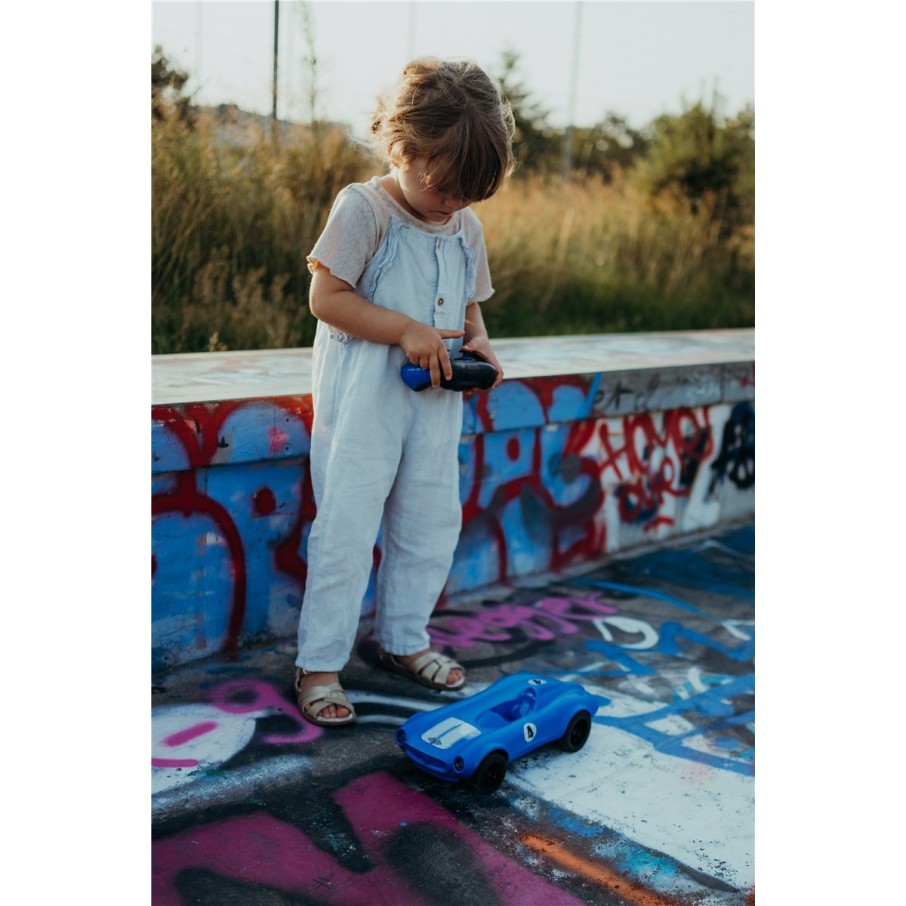 Coche teledirigido kidycar color azul (Kidywolf)