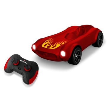 Coche teledirigido kidycar color rojo (Kidywolf) 2