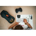 Coche teledirigido kidycar color rojo (Kidywolf)