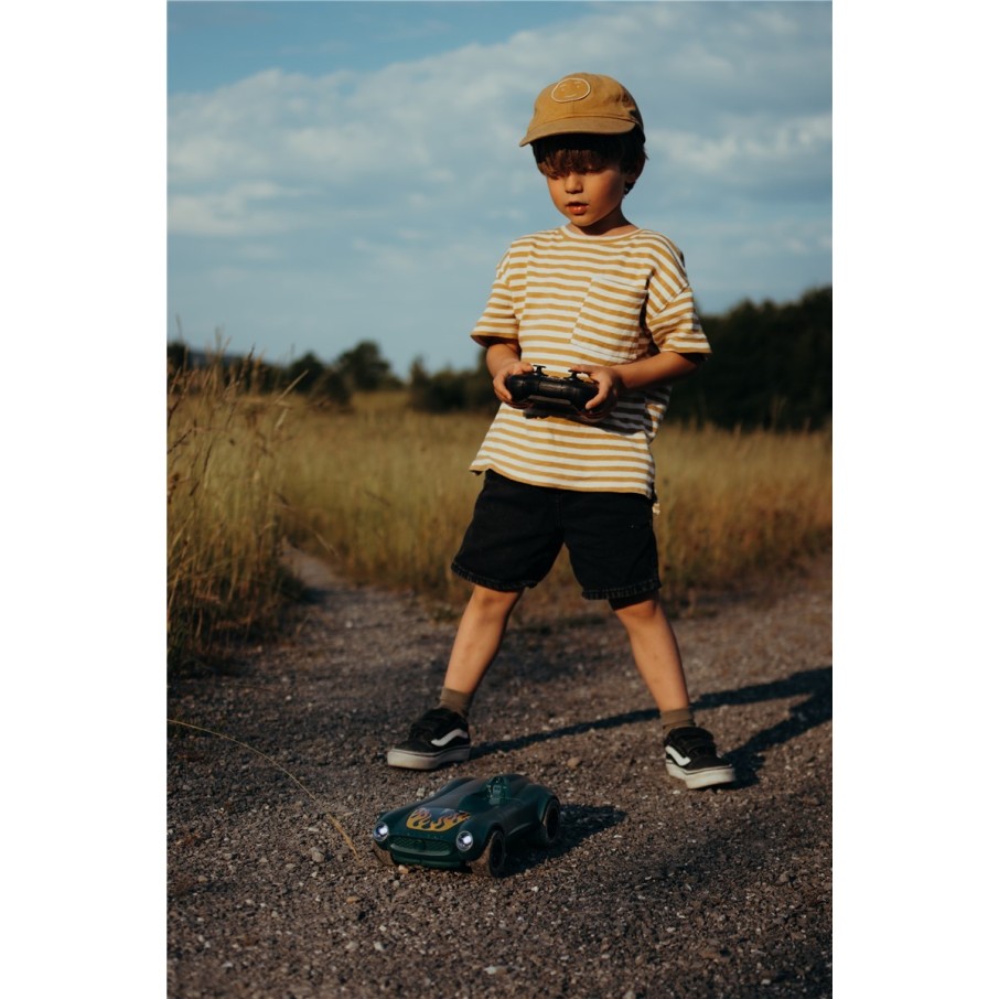 Coche teledirigido kidycar color verde (Kidywolf)