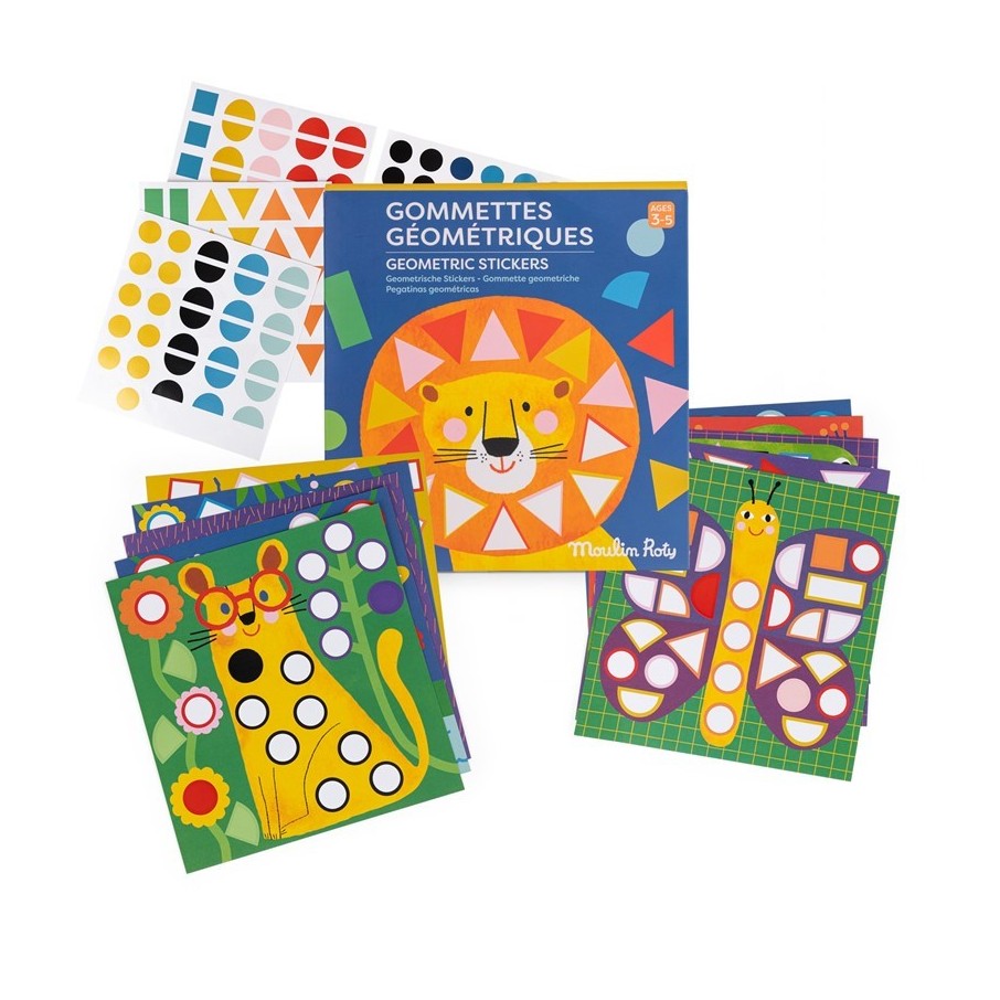 Gomets geométricas (Moulin Roty)
