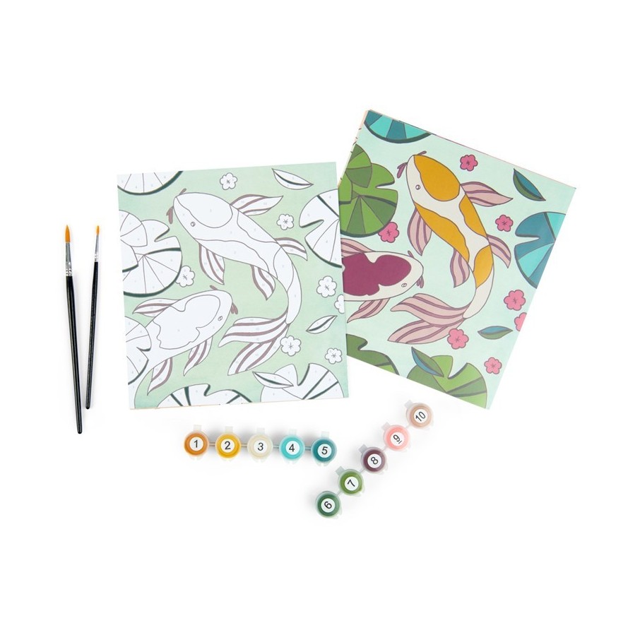 Pintar por números les rosalies (Moulin Roty)