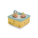 Caja de música trois petits lapins ( Moulin Roty)