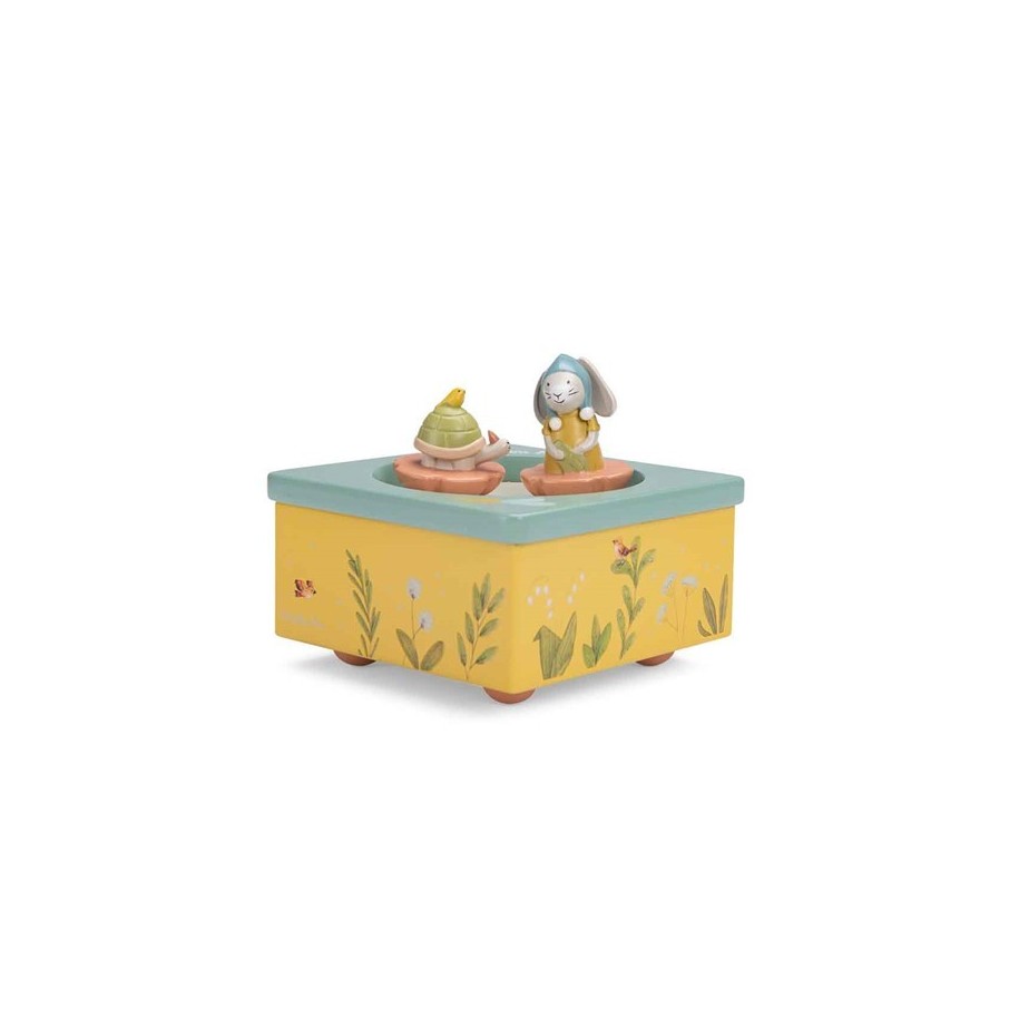 Caja de música trois petits lapins ( Moulin Roty)