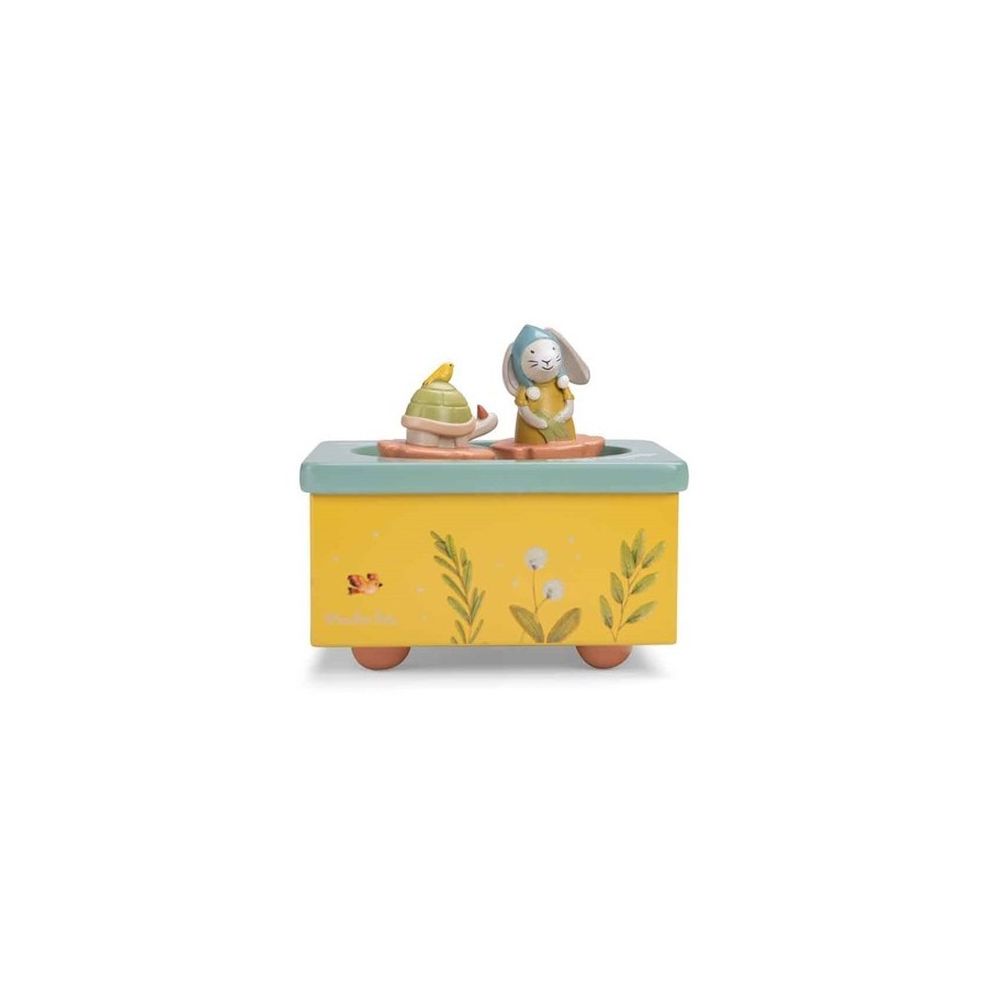 Caja de música trois petits lapins ( Moulin Roty)