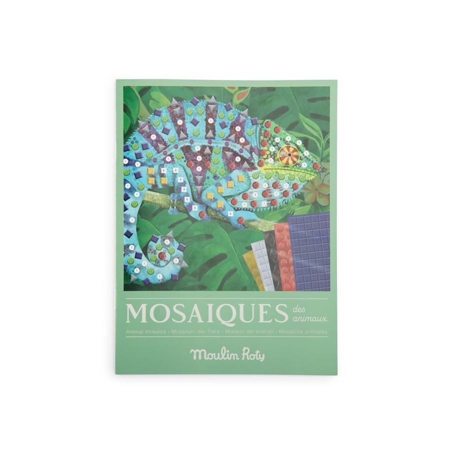 Caja mosaicos animales exóticos (Moulin Roty)
