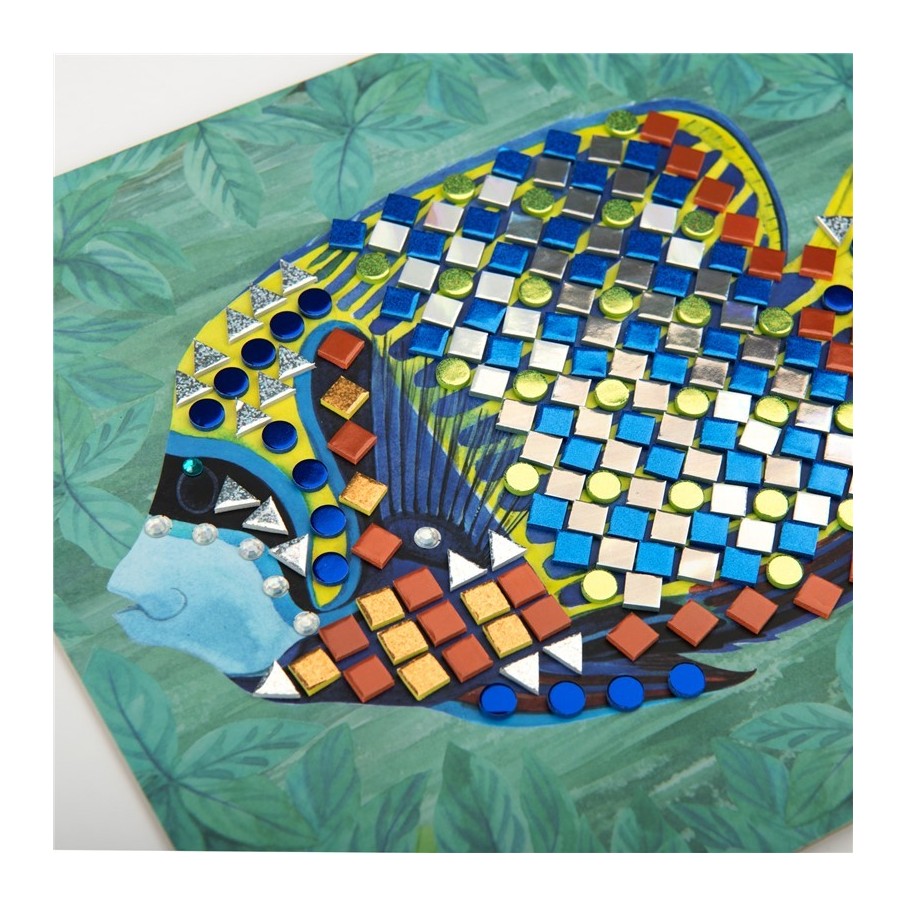 Caja mosaicos animales exóticos (Moulin Roty)