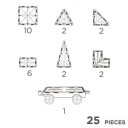 Pack 25 piezas coches (Cleverclixx)