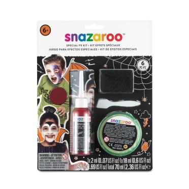 Maquillaje de efectos especiales (Snazaroo)