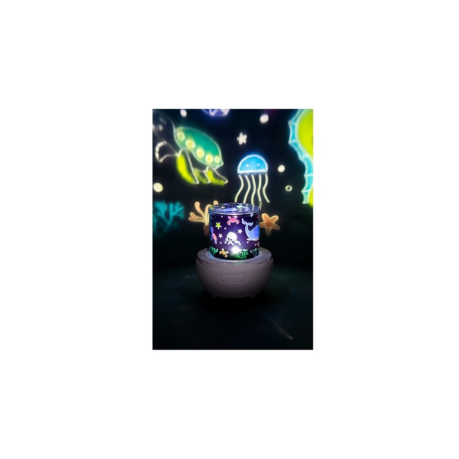 Proyector de luz con 8 melodías (Little L)