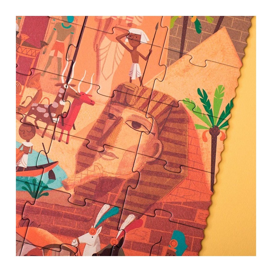 Go to the pyramids, puzzle (Londji)