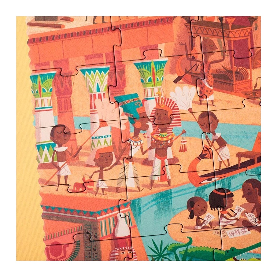 Go to the pyramids, puzzle (Londji)