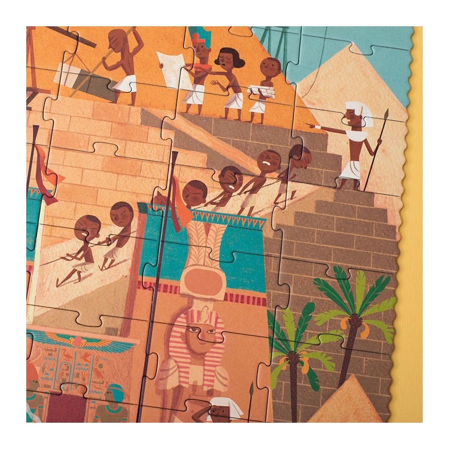 Go to the pyramids, puzzle (Londji)