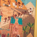 Go to the pyramids, puzzle (Londji)