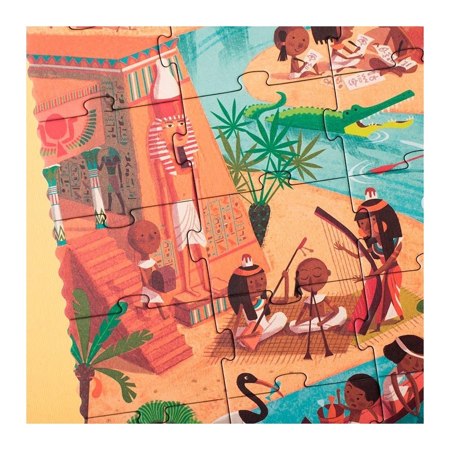 Go to the pyramids, puzzle (Londji)