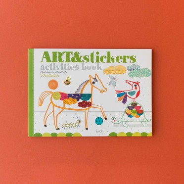 Art & stickers cuaderno (Londji)