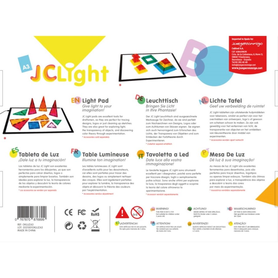 TABLETA DE LUZ (Tamaño A3)