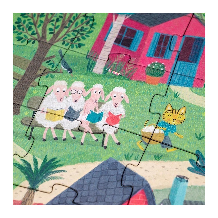 The mysterious case of the birthday, puzzle (Londji)